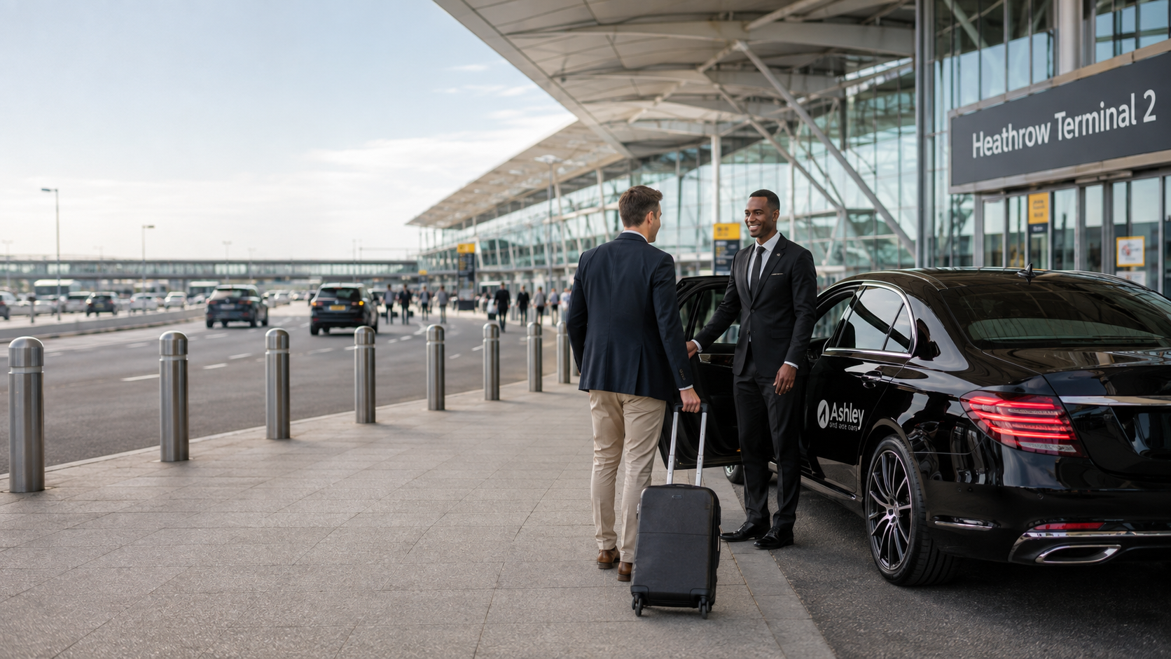 Heathrow Airport transfer with Ashley & Ace Cars